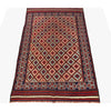 Saghari Kilim Area Rug Handmade Multi Floral 4x7 ft