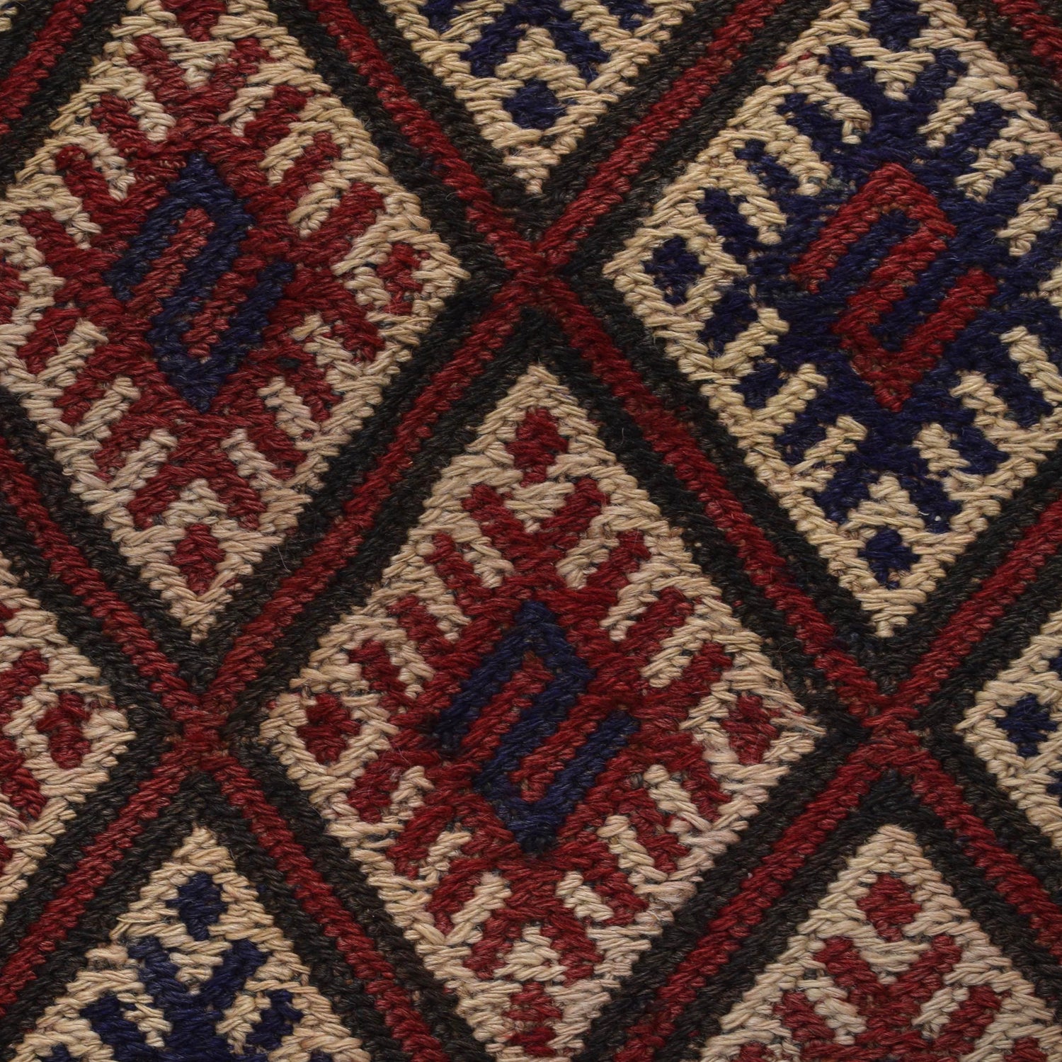 Saghari Kilim Area Rug Handmade Multi Floral 4x7 ft