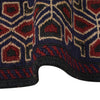 Saghari Kilim Area Rug Handmade Multi Floral 4x7 ft