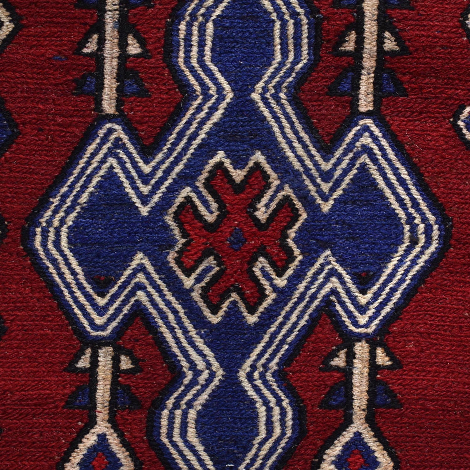 Saghari Kilim Area Rug Handmade Multi Floral 5x8 ft