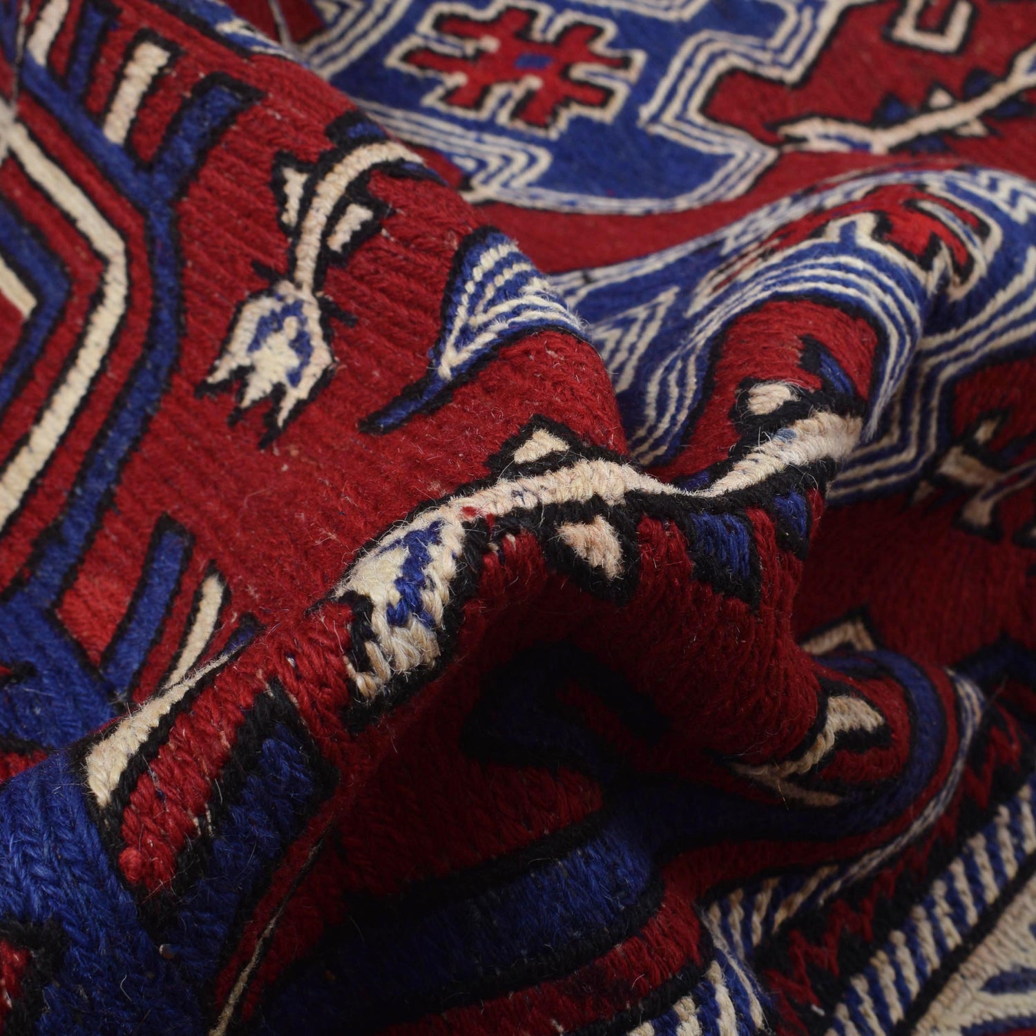 Saghari Kilim Area Rug Handmade Multi Floral 5x8 ft