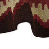 Maimana Kilim Area Rug Handmade Red Floral 9x12 ft
