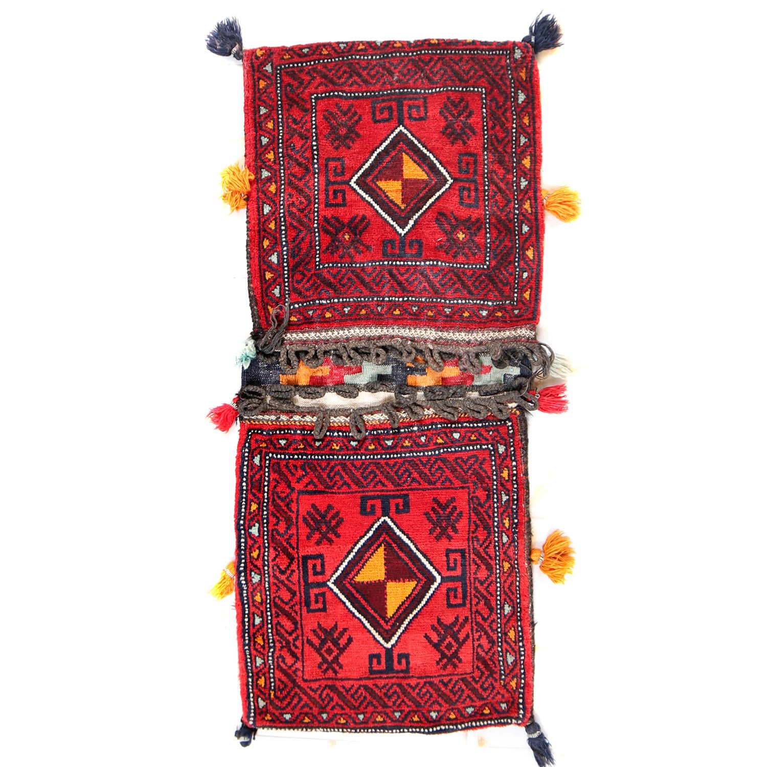 Saddle Bag Handmade Multi Floral 2x4 ft