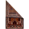 Baluchi Rug Handmade Multi Prayer Design 3x5 ft