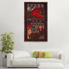 Pictorial Rug Handmade Multi Design