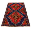 Baluchi Rug Handmade Multi Geometric 4x6 ft