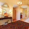 Kohistani Area Rug Handmade Rich Burnt Orange Geometric 5x8