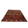 Kohistani Area Rug Handmade Warm Brown Geometric 5x8 ft
