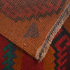 Kohistani Area Rug Handmade Warm Brown Geometric 5x8 ft