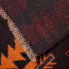 Kohistani Area Rug Handmade Dark Brown Floral 5x8 ft