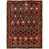 Kohistani Area Rug Handmade Multi Geometric 5x8 ft