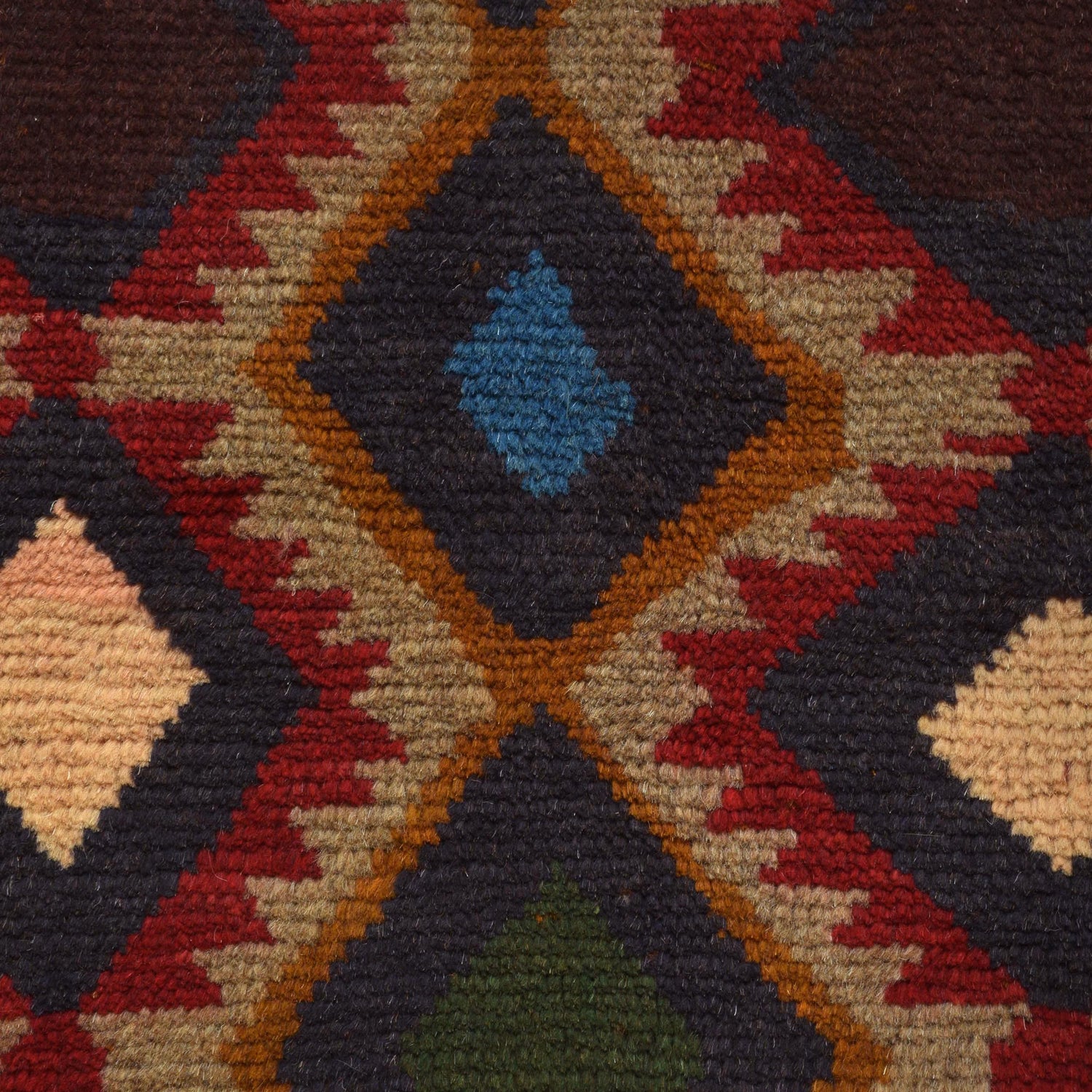 Kohistani Area Rug Handmade Multi Geometric 5x8 ft