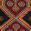 Kohistani Area Rug Handmade Orange Geometric 5x8 ft