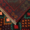 Kohistani Area Rug Handmade Multi Geometric 5x8 ft