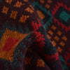 Kohistani Area Rug Handmade Multi Geometric 5x8 ft