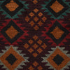 Kohistani Area Rug Handmade Multi Geometric 5x8 ft