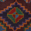 Kohistani Area Rug Handmade Brown Geometric 5x8 ft