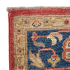 Heriz Area Rug Handmade Red Medallion 4x6 ft