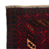 Baluchi Rug Handmade Deep Red Floral 7x10 ft