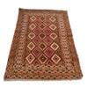 Nakhunak Kilim Area Rug Handmade Multi Geometric 2x4 ft