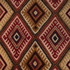 Nakhunak Kilim Area Rug Handmade Multi Geometric 2x4 ft