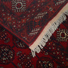 Bokhara Rug Handmade Vibrant Red Medallion 4x6 ft