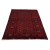 Bokhara Rug Handmade Vibrant Red Medallion 4x6 ft