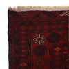 Bokhara Rug Handmade Vibrant Red Medallion 4x6 ft