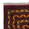 Khoja Roshnai Area Rug Handmade Orange Floral 7x10 ft