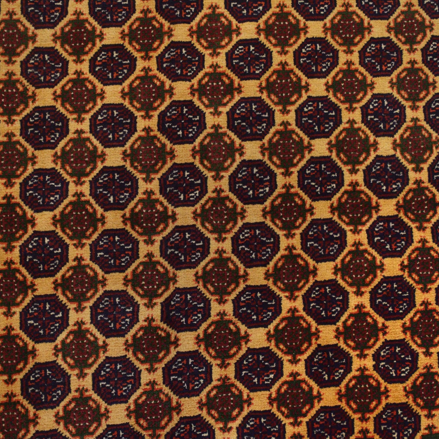Khoja Roshnai Area Rug Handmade Orange Floral 7x10 ft
