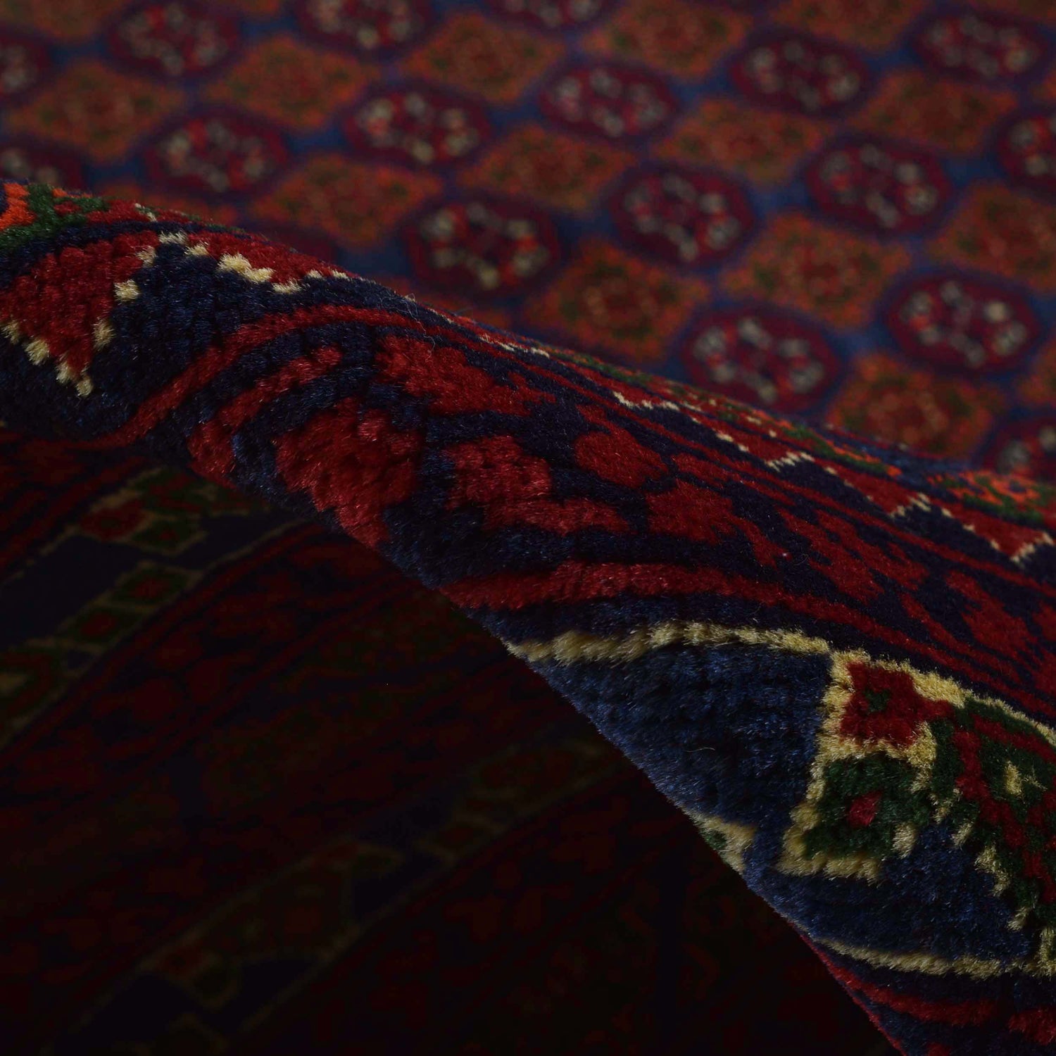 Khoja Roshnai Area Rug Handmade Multi Floral 7x10 ft