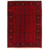 Bokhara Rug Handmade Vibrant Red Medallion 7x10 ft