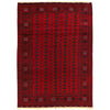 Bokhara Rug Handmade Vibrant Red Medallion 7x10 ft
