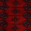 Bokhara Rug Handmade Vibrant Red Medallion 7x10 ft