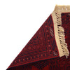 Bokhara Rug Handmade Vibrant Red Medallion 7x10 ft