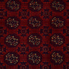 Khoja Roshnai Area Rug Handmade Deep Red Floral 7x10 ft