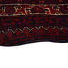 Khoja Roshnai Area Rug Handmade Deep Red Floral 7x10 ft