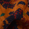 Kohistani Area Rug Handmade Orange Geometric 5x8 ft