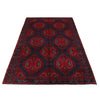 Baluchi Rug Handmade Navy Blue Geometric 7x10 ft