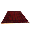 Bokhara Rug Handmade Vibrant Red Medallion 7x10 ft