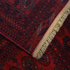 Bokhara Rug Handmade Vibrant Red Medallion 7x10 ft