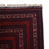 Khoja Roshnai Area Rug Handmade Red Floral 7x10 ft