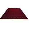 Bokhara Rug Handmade Vibrant Red Medallion 8x10 ft