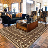 Natural Baluch Area Rug Handmade Ivory Floral 6x9 ft
