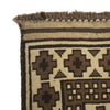 Natural Baluch Area Rug Handmade Ivory Floral 6x9 ft