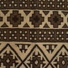 Natural Baluch Area Rug Handmade Ivory Floral 6x9 ft