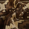 Natural Baluch Area Rug Handmade Ivory Floral 6x9 ft