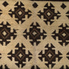 Natural Baluch Area Rug Handmade Ivory Floral 6x9 ft