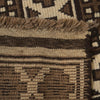 Natural Baluch Area Rug Handmade Ivory Floral 6x9 ft
