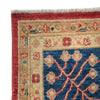 Heriz Area Rug Handmade Red Medallion 5x8 ft